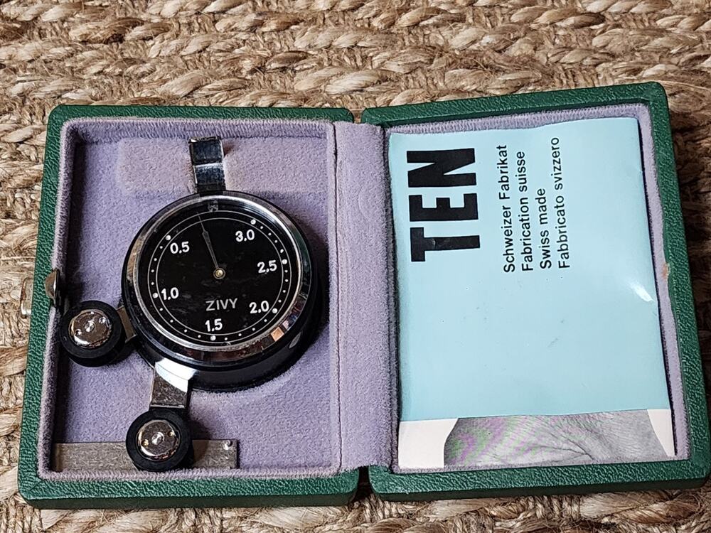 Zivy Yarn Tension Meter Model 3K in Original Case with Documentation